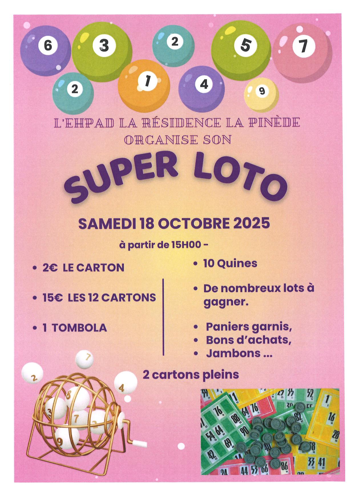 Affiche Loto