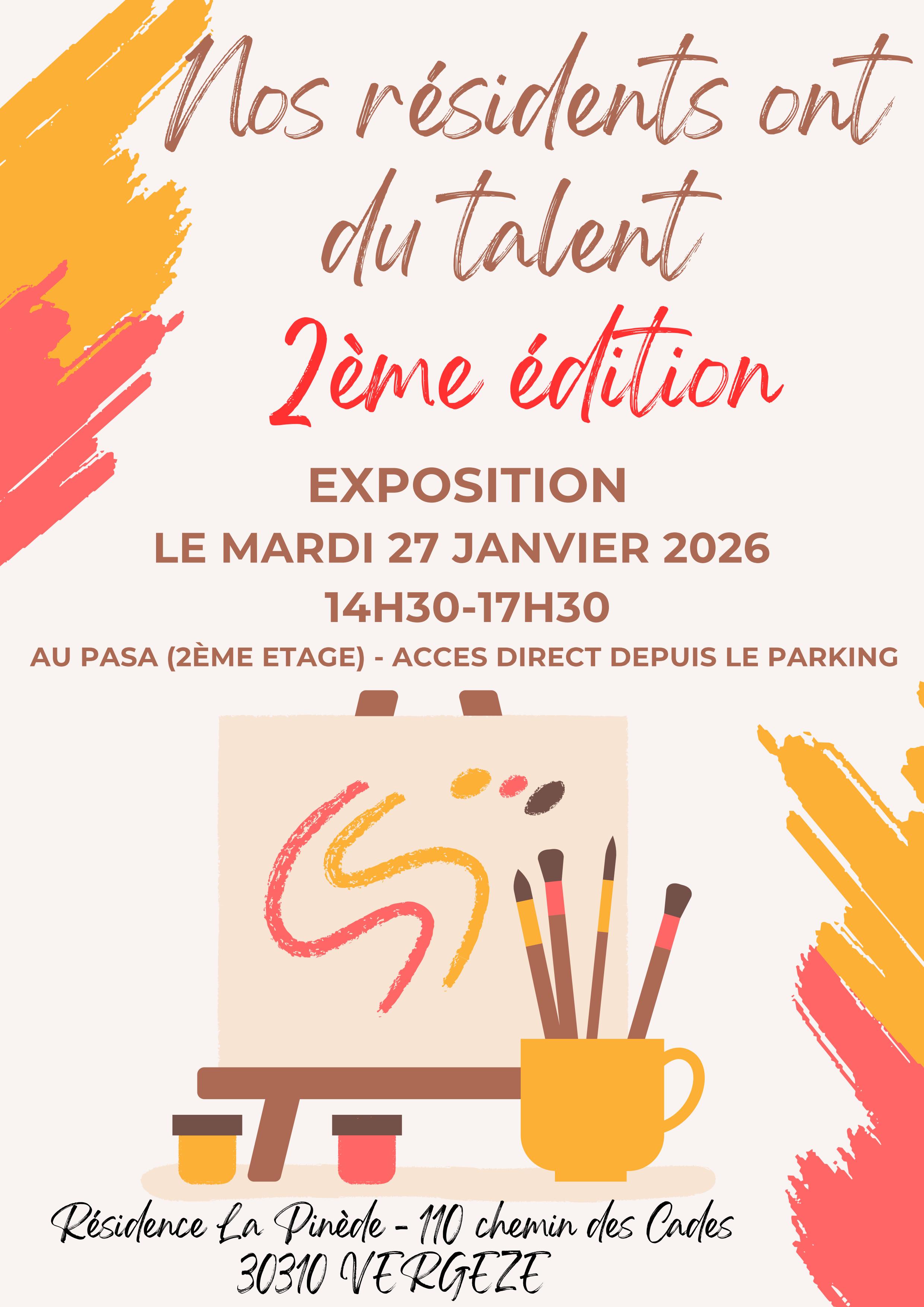 Exposition Peinture 2026